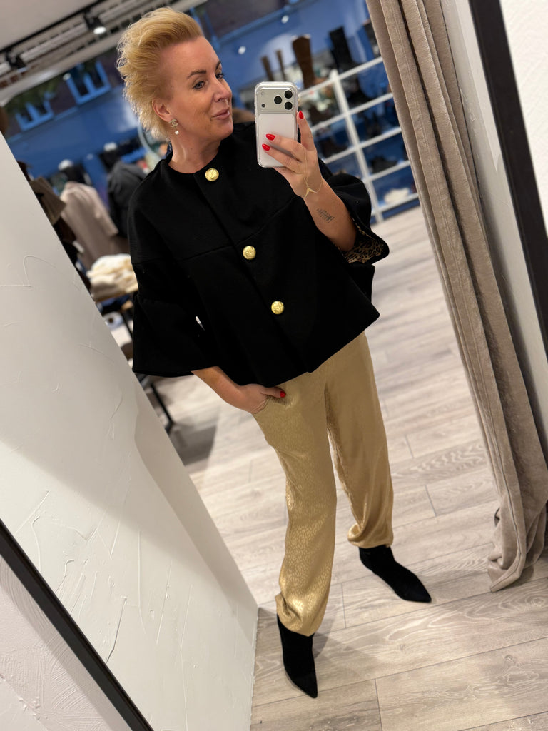 Gaspar 2507907 Fiji satin bukser