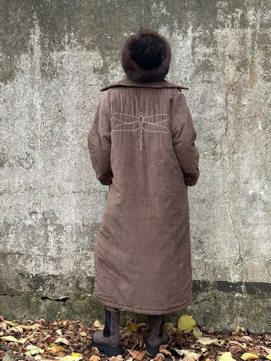 Gaspar 2510500 Champagne winter coat