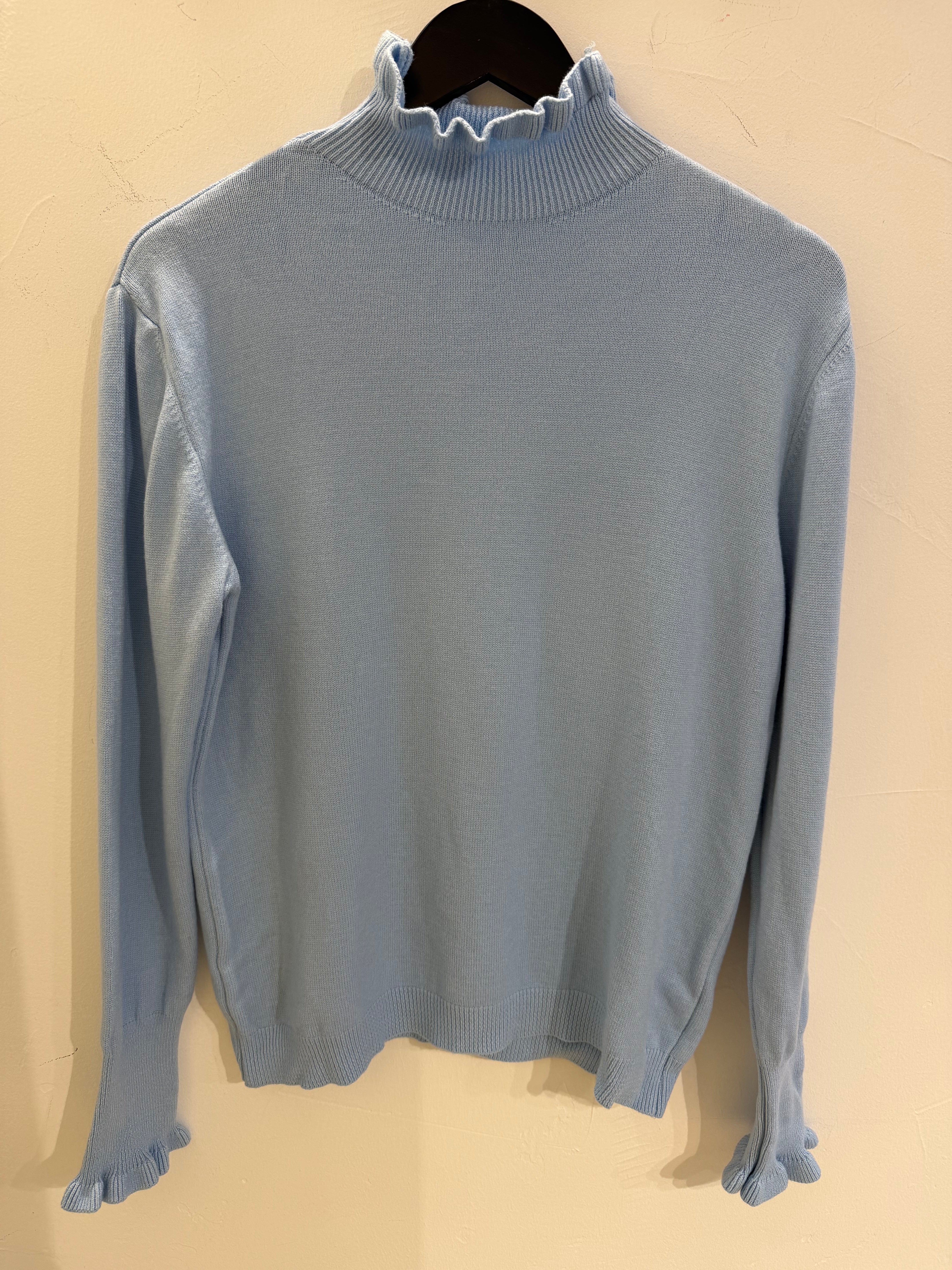 By Engbork Lovelies strik frill blue