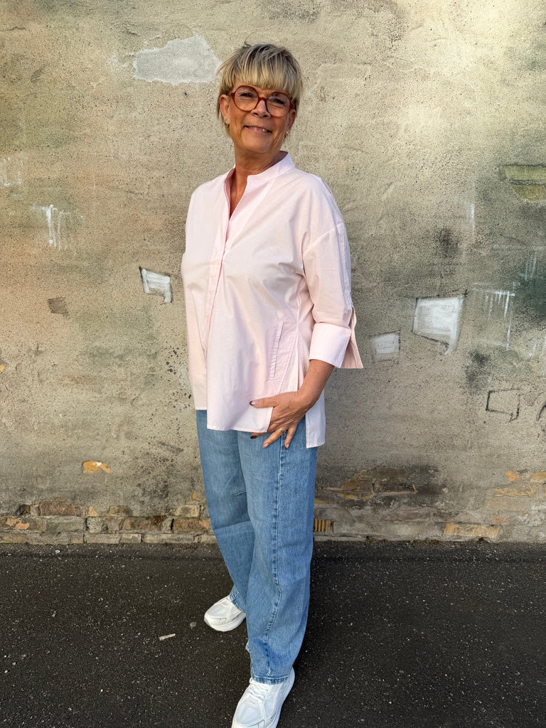 WAUW Luna shirt lobster pink marshmellow