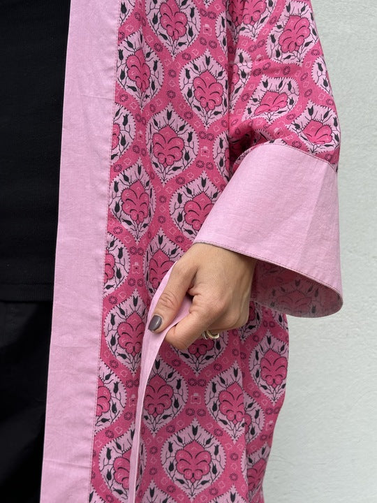 Gaspar 2601501 Yolo kimono pink