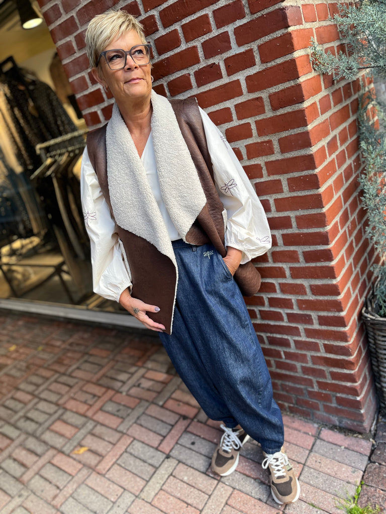 LECOCO 34894 Fie vest choco