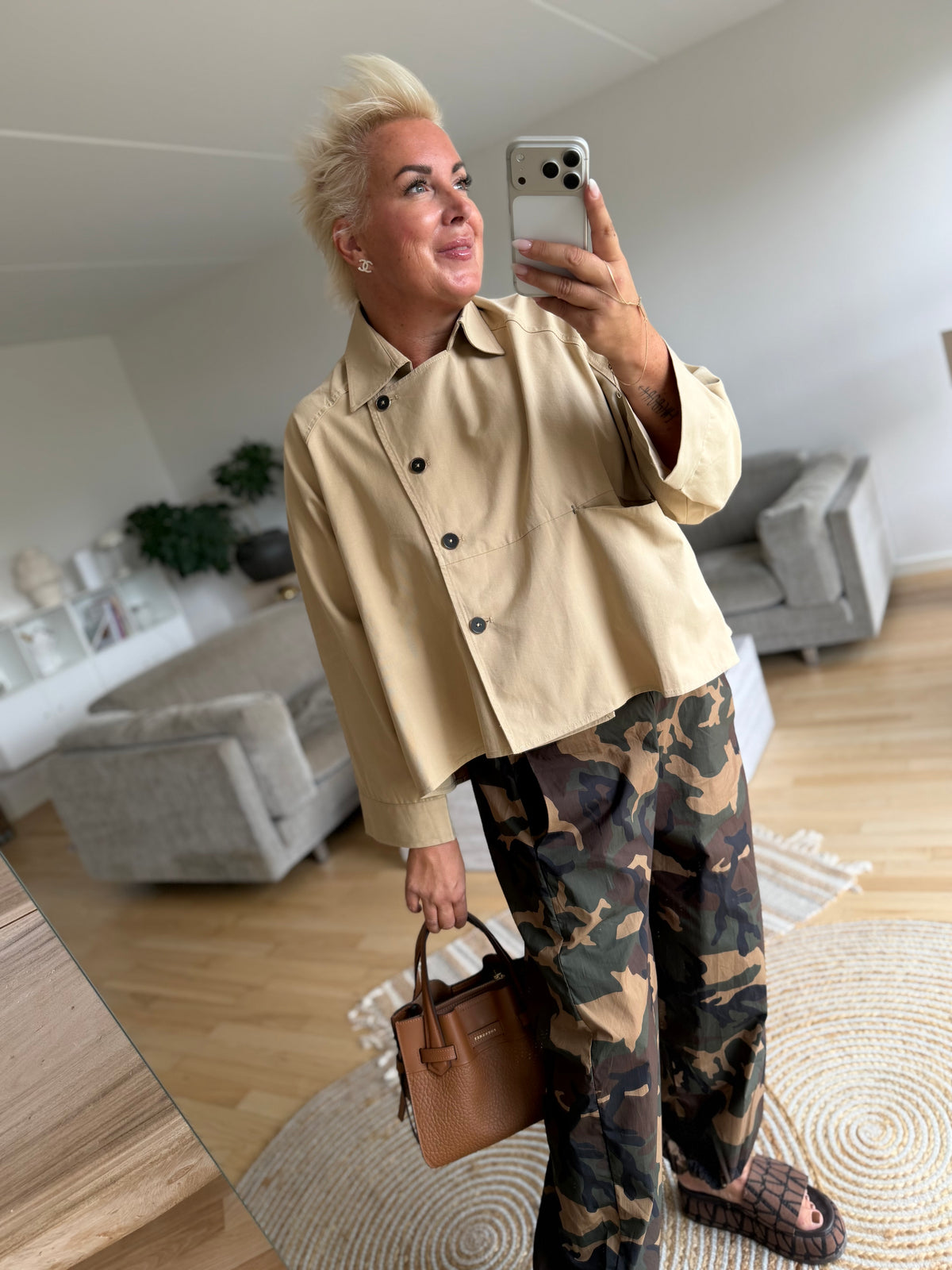 Boho Love B1436 jacket beige