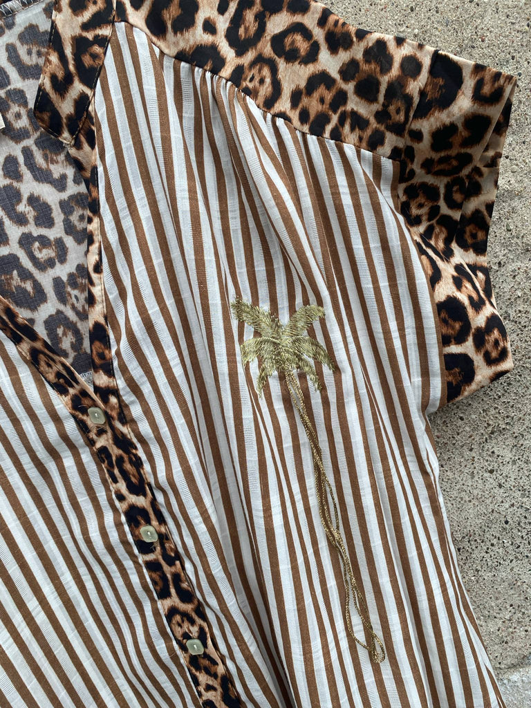 By Engbork Palm leo dress