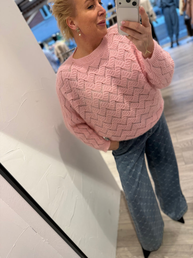 By Engbork Perle strik rose