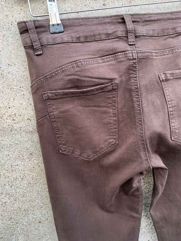 By Engbork DJ2713 jeans flare brown