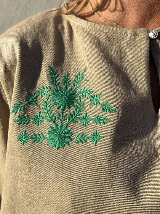 Gaspar 2510710 Berlin dress sand