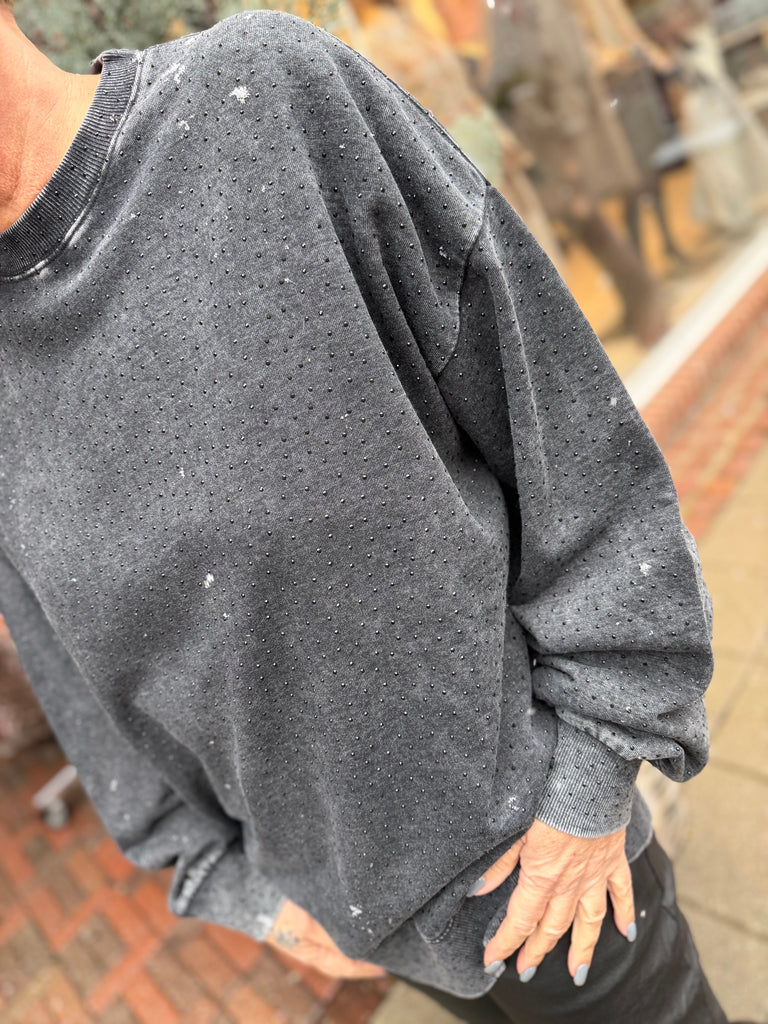 Qnuz 9118 Helen bling sweat washed