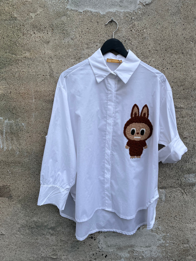 Boho Love B1286 skjorte La Bubu white