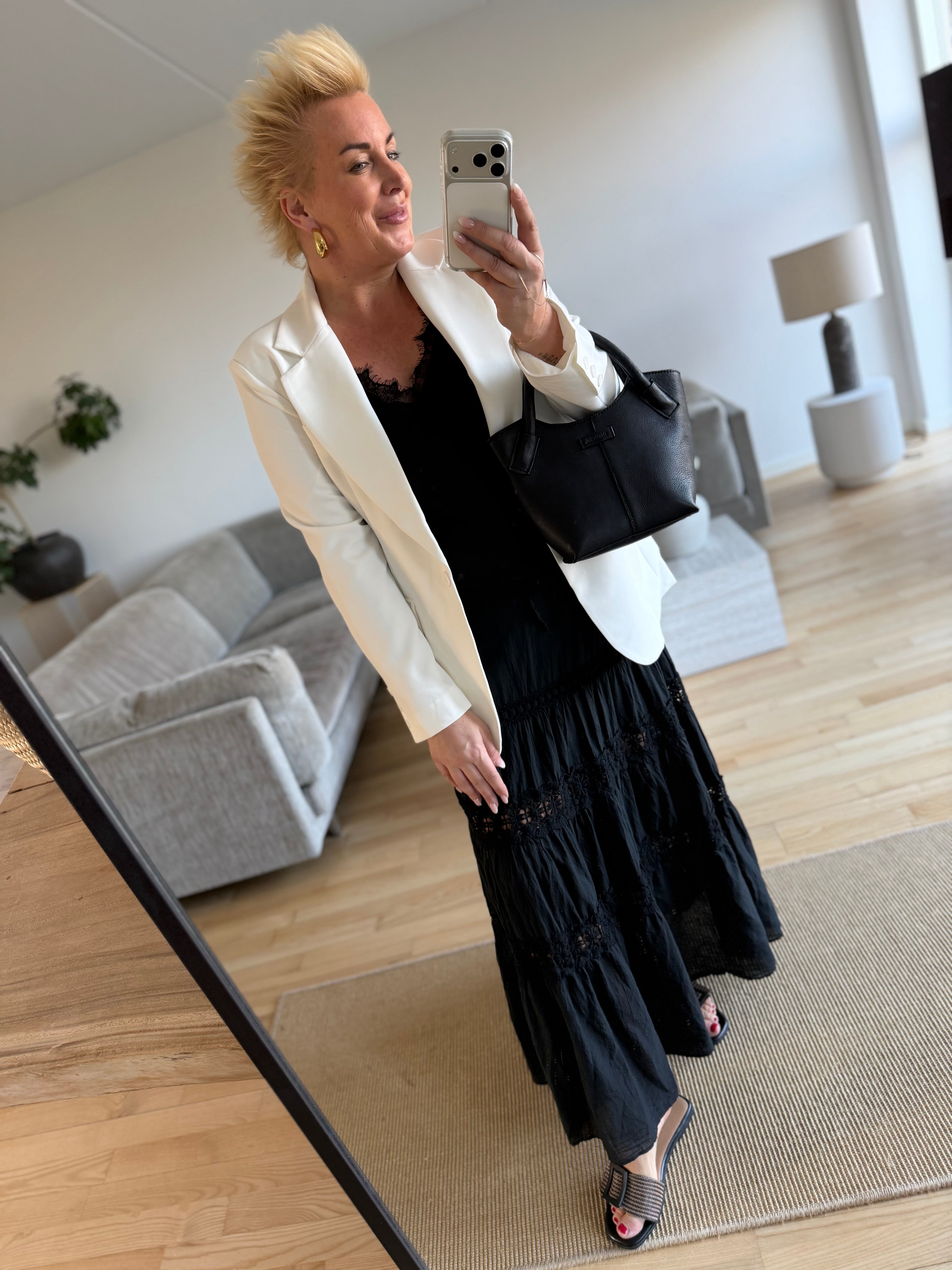By Engbork Pamela long skirt black