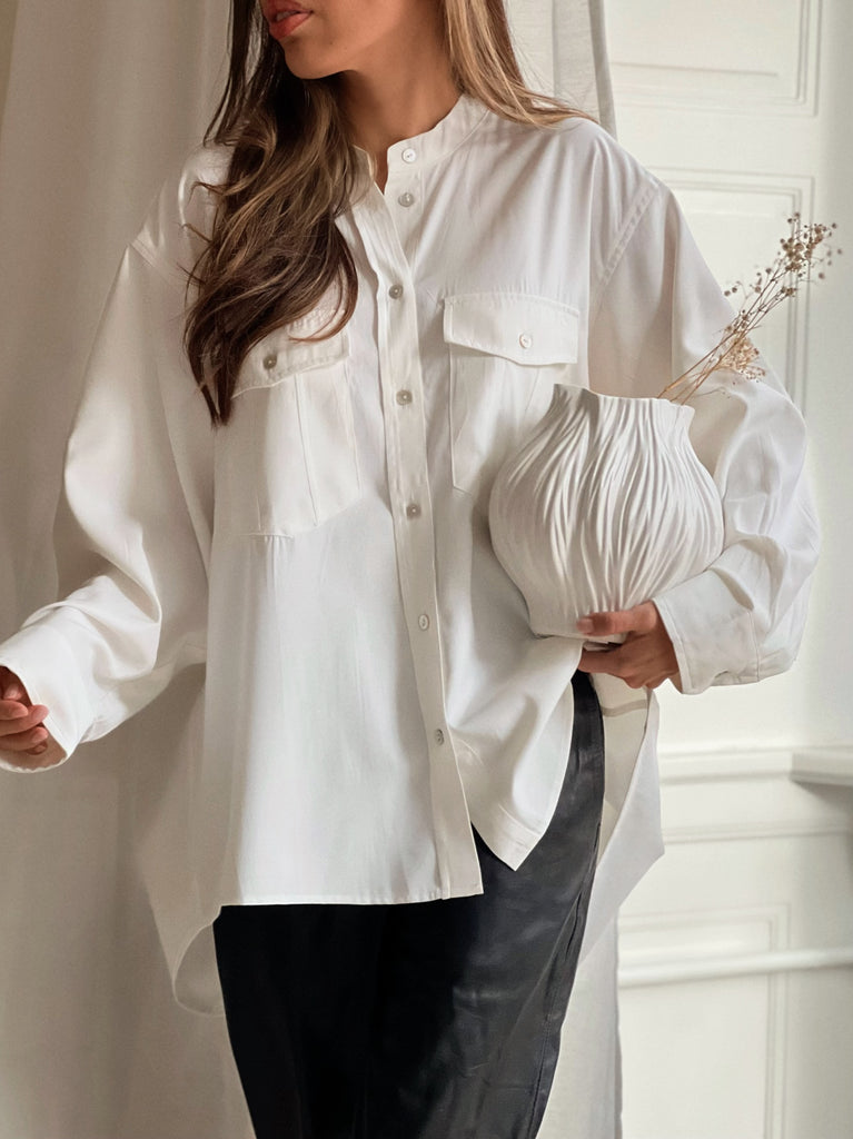 Depeche 100012 Fay LS shirt white