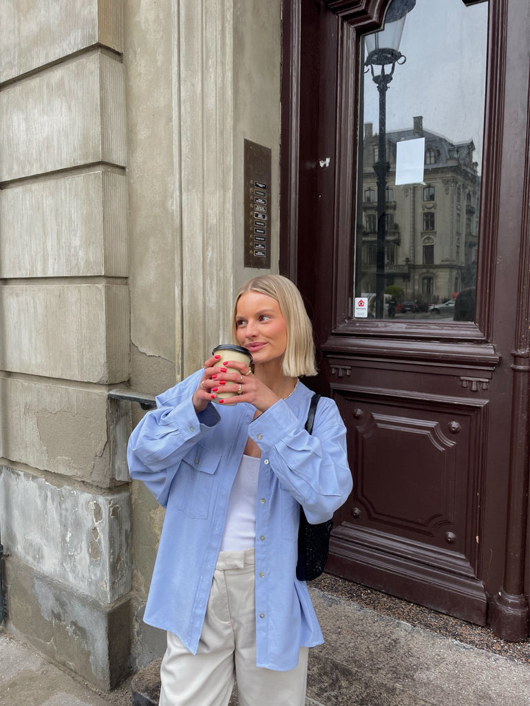 Depeche 100012 Fay LS shirt blue