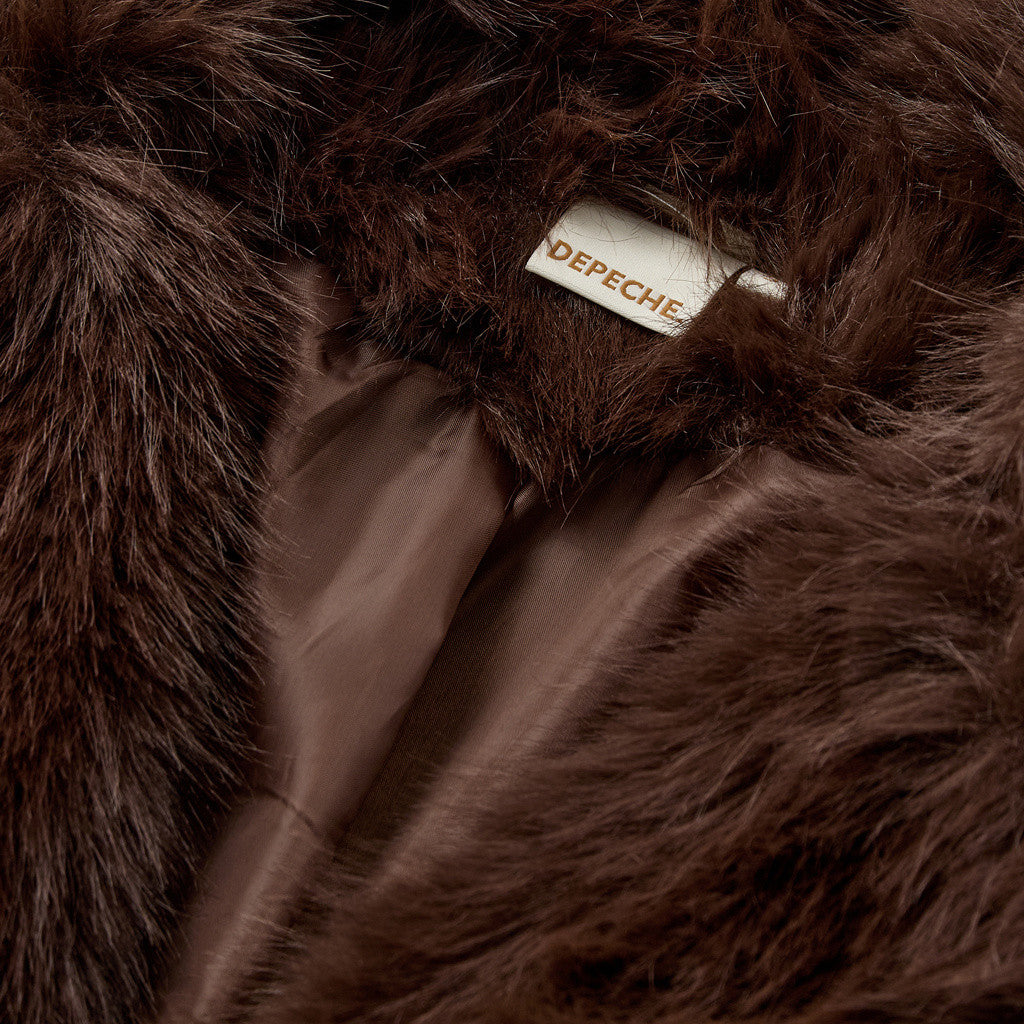 Depeche 100386 Vera fur brown