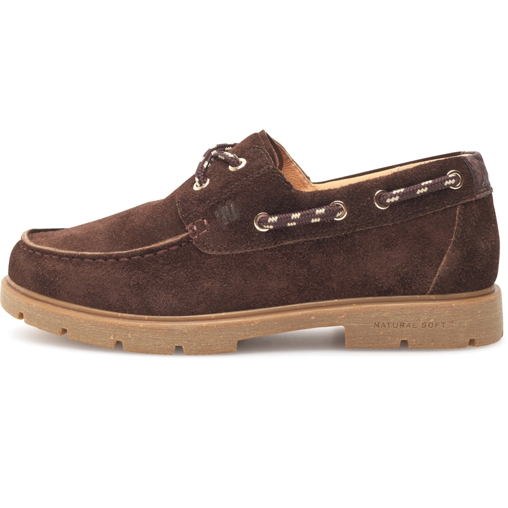 Woden WS199 Johanne suede sailor chocolate