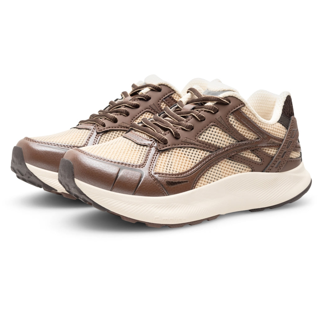 Woden WL804-541 Freja runner sneaker cacao