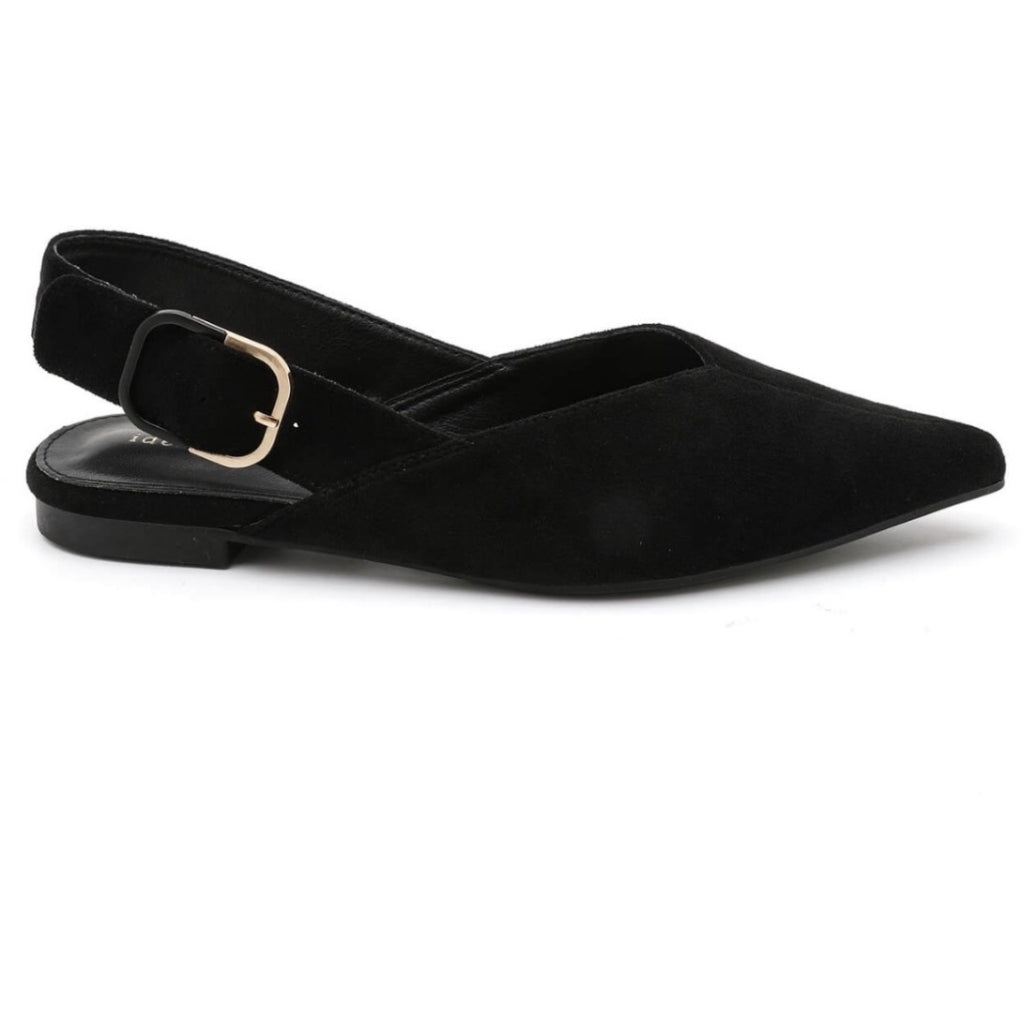 Qnuz 7757 Sling back sandal black