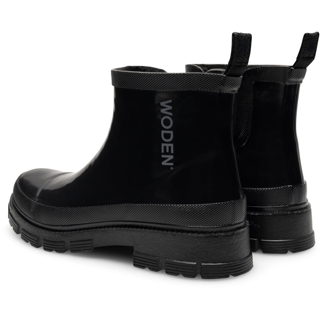 Woden WL772 Alison glossy warm boot black