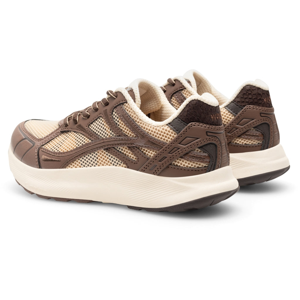Woden WL804-541 Freja runner sneaker cacao