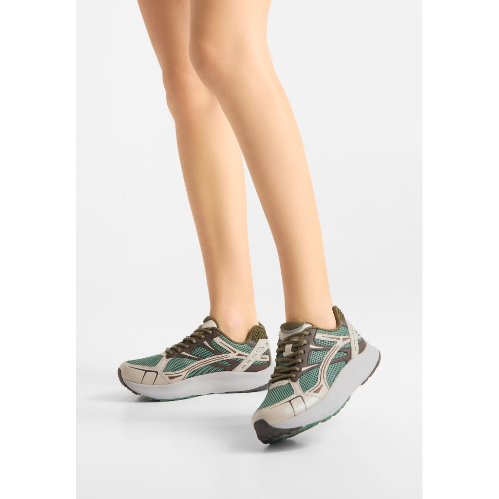 Woden WL804-367 Freja runner sneaker swamp