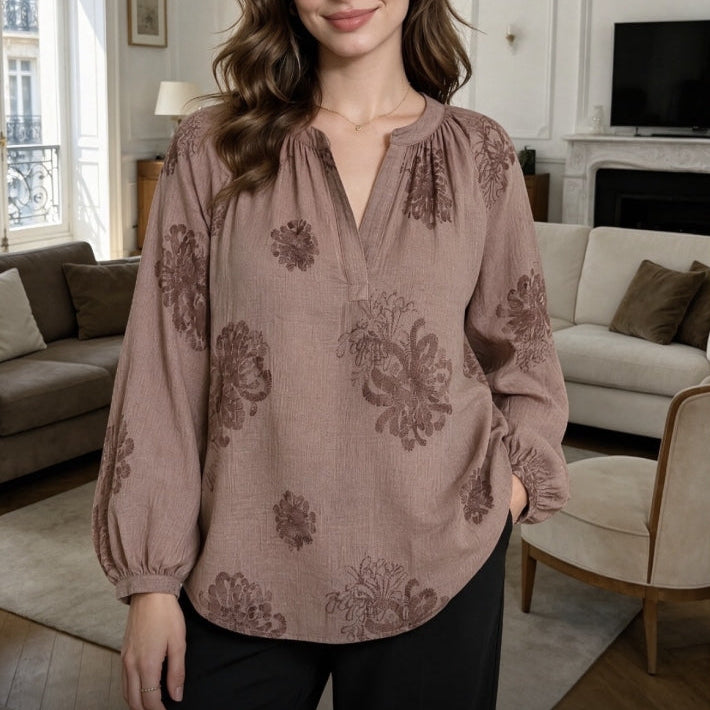 LECOCO 35168 Susse shirt coffee