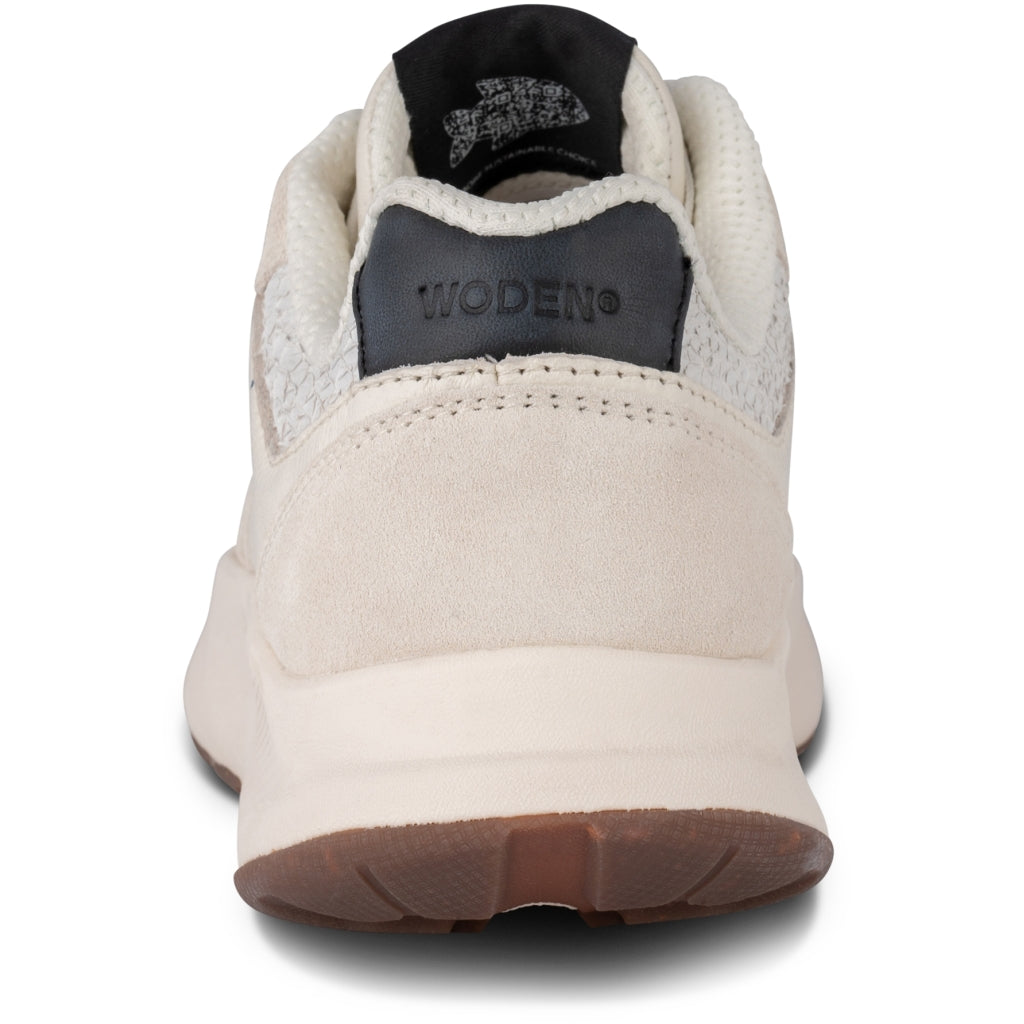 Woden WL709 Mathilde runner leather blanc de blanc