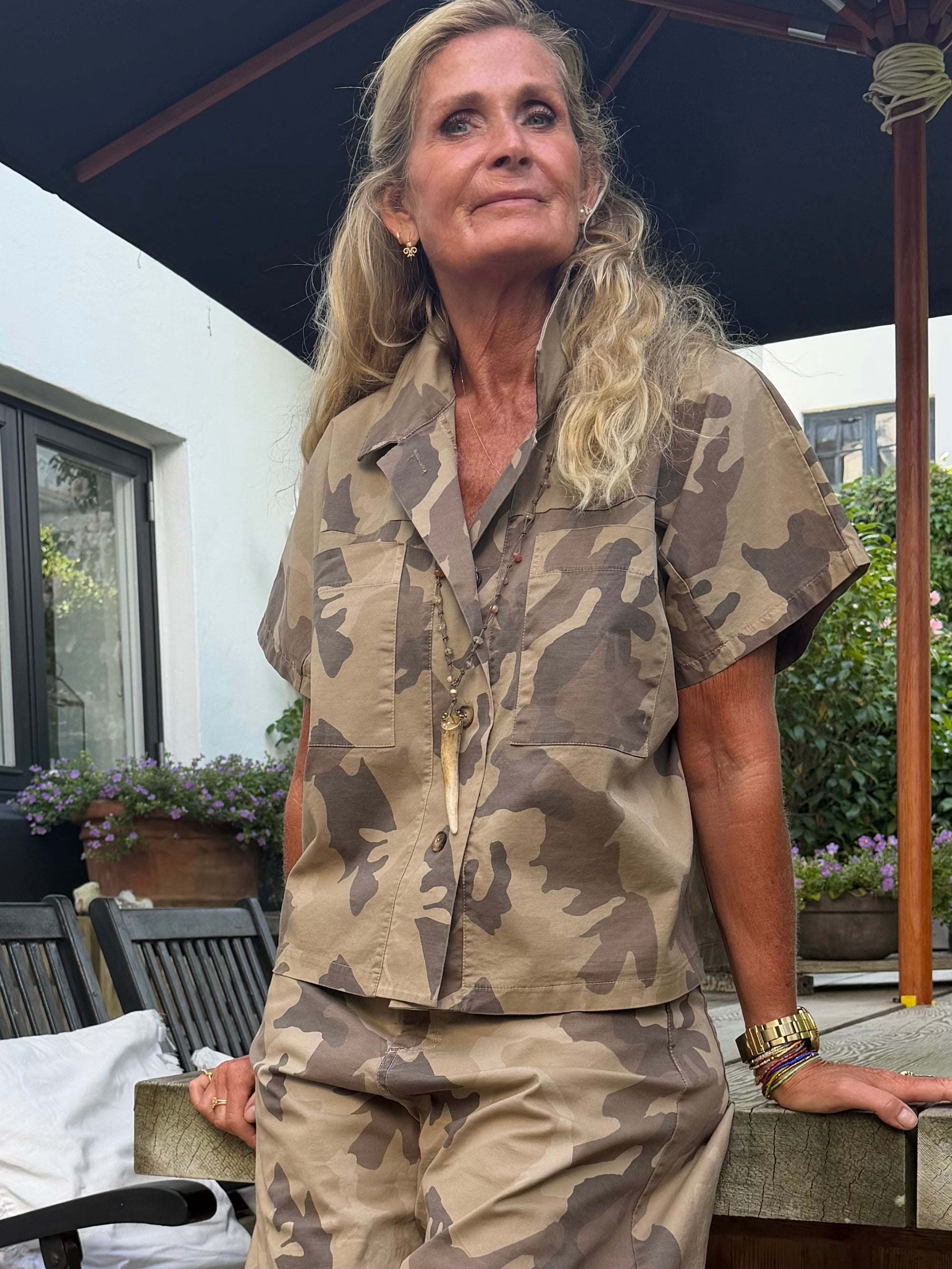 CABANA Living Mossy 40168 shirt camo nature