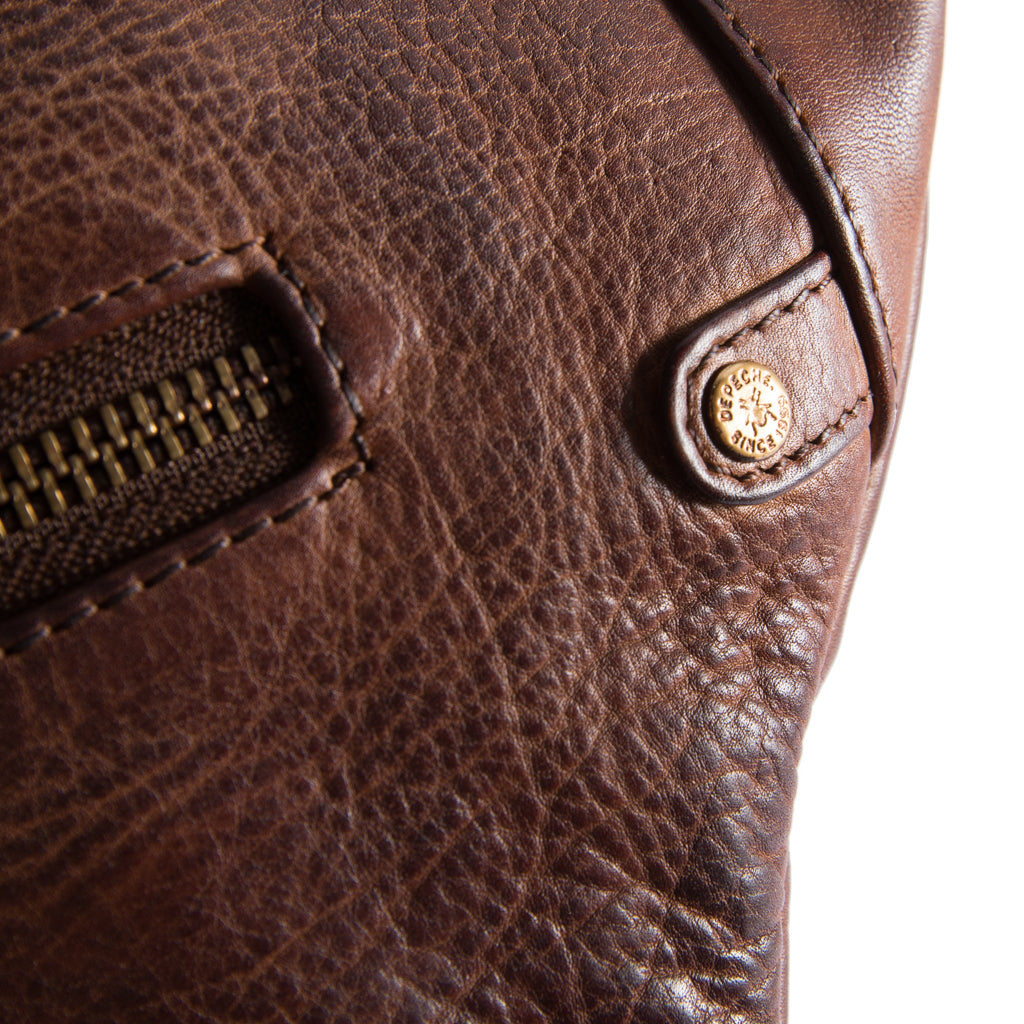 Depeche 12346 bum bag leather golden chic