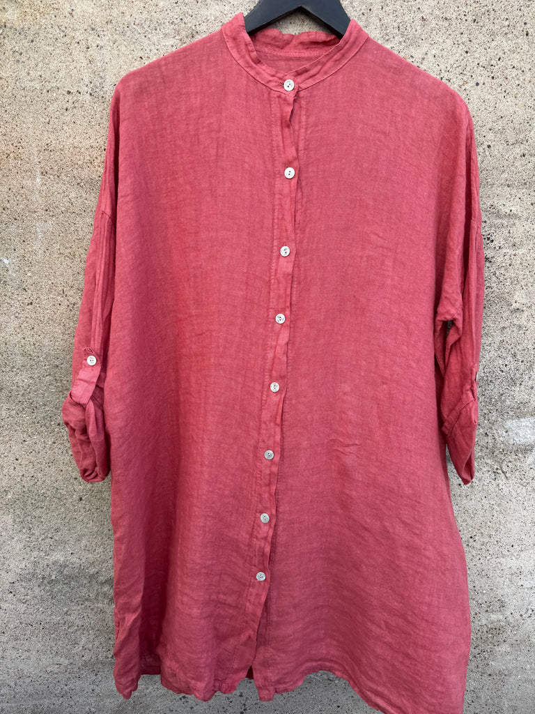 Boho Love Adel skjorte hør peber