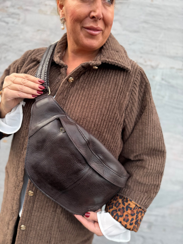 Depeche 16452 Bumbag brown