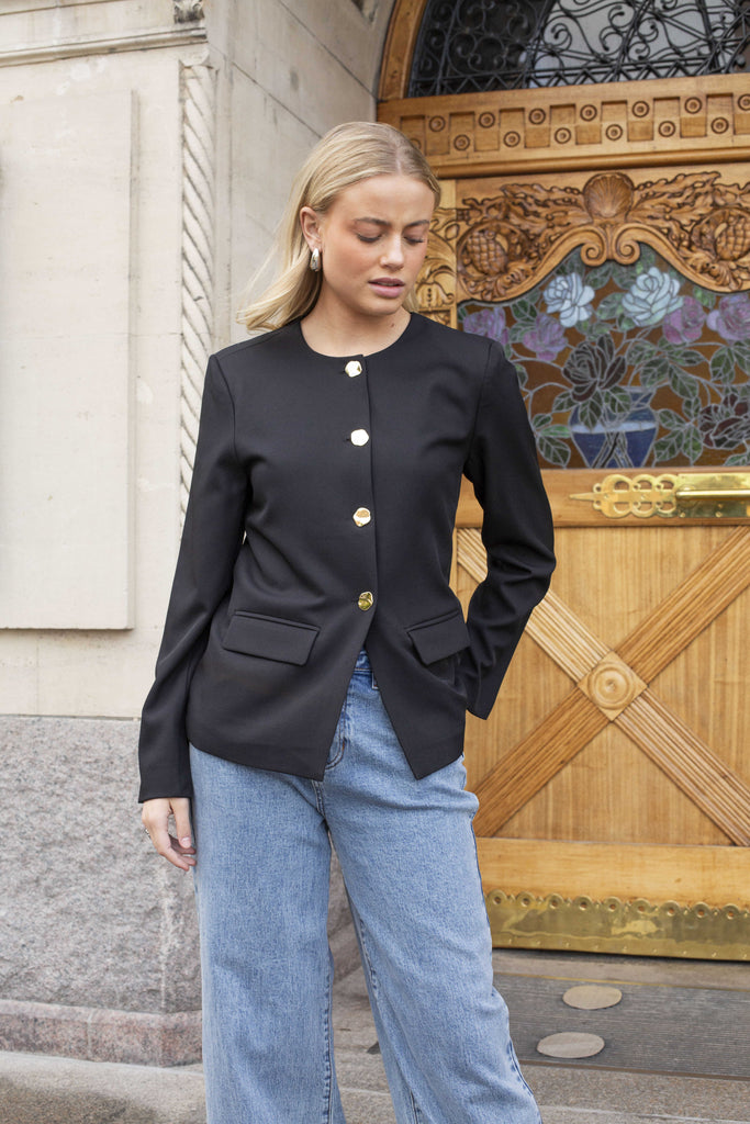 Love & Divine love1411 jacket black