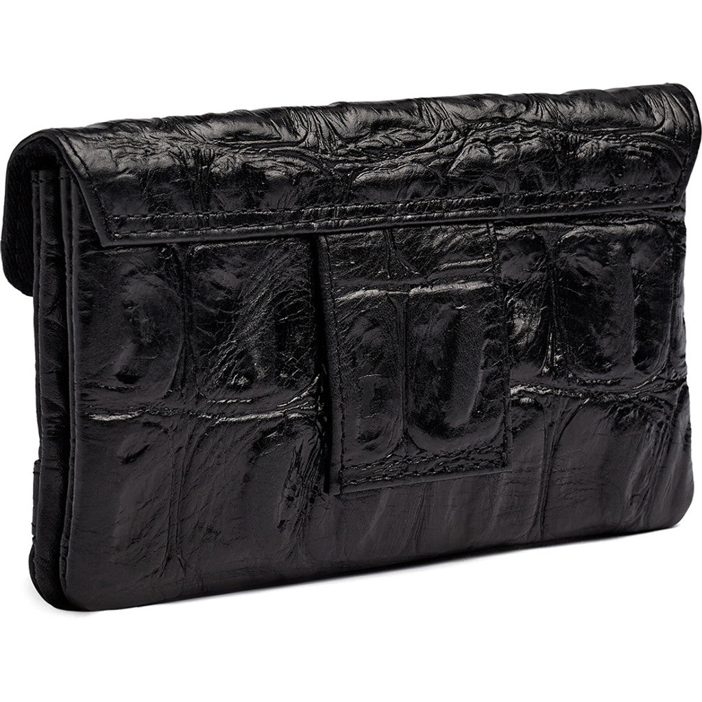 Depeche 16790 purse leather croco black