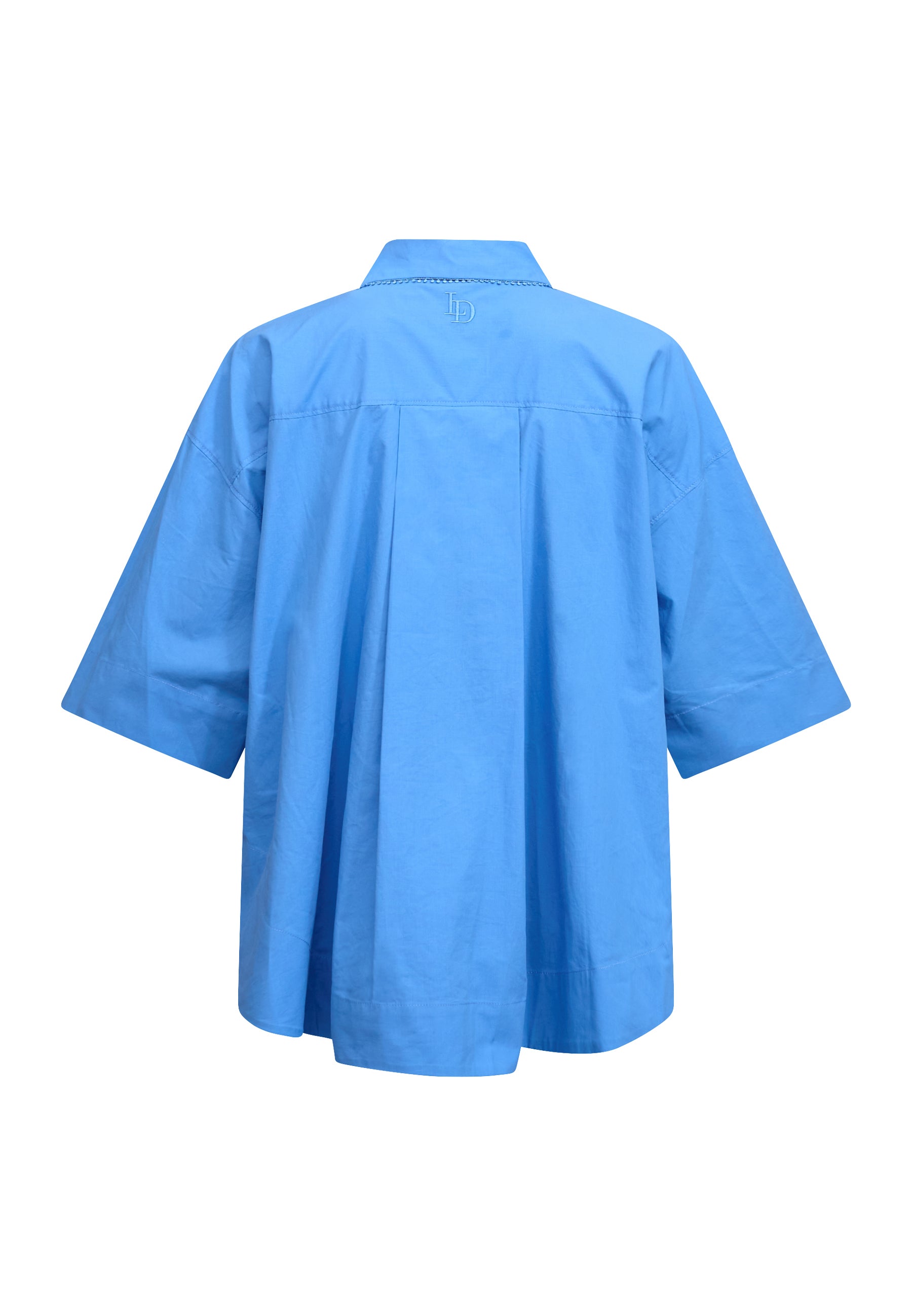 Love & Divine love971-15 shirt cotton blue