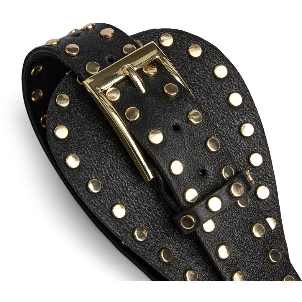 Depeche 17200 studded waist belt black
