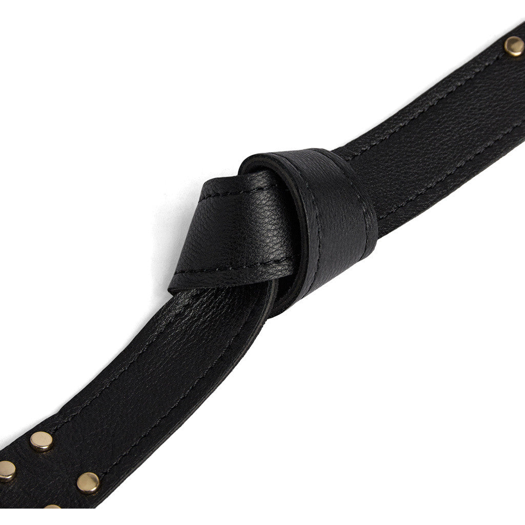 Depeche 17200 studded waist belt black