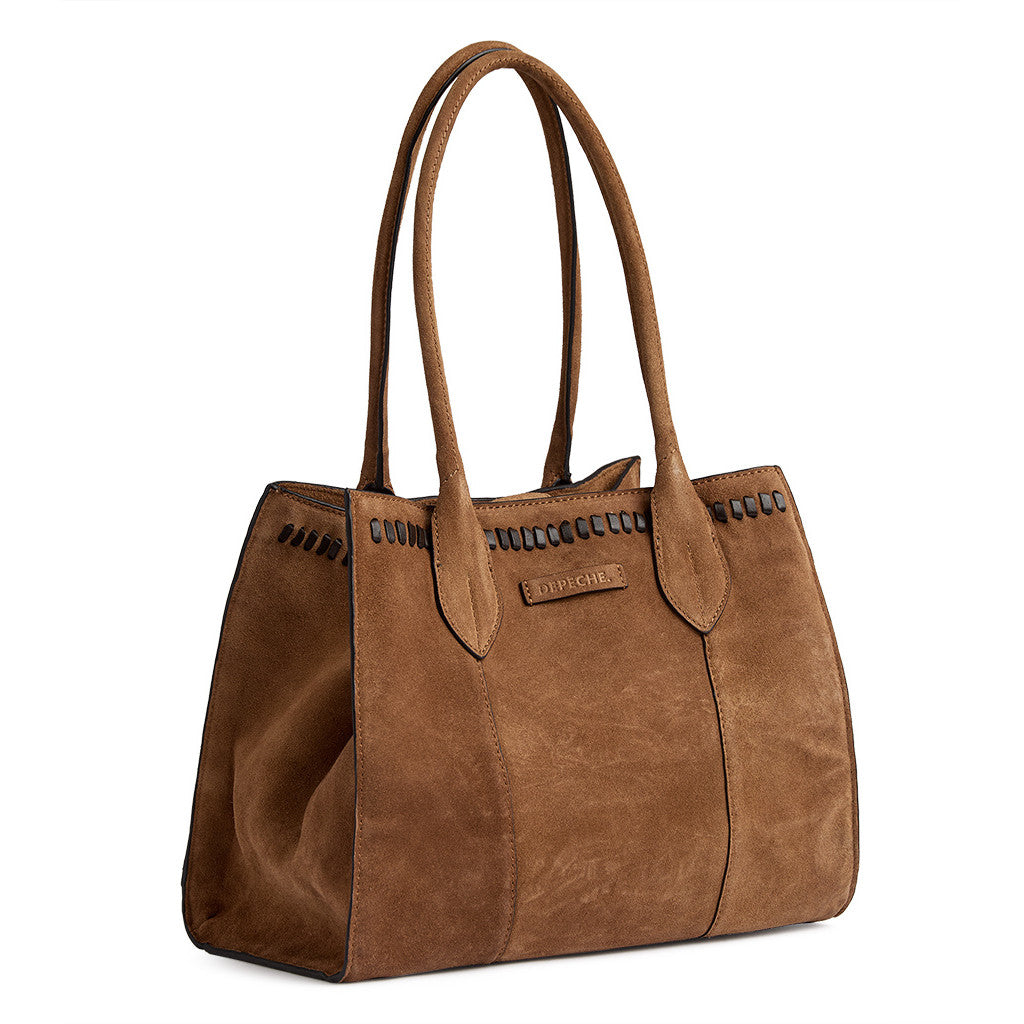 Depeche 17404 Madrid hand bag dark tan