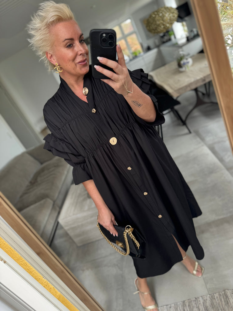 By Engbork Koko 9519 kjole lang black