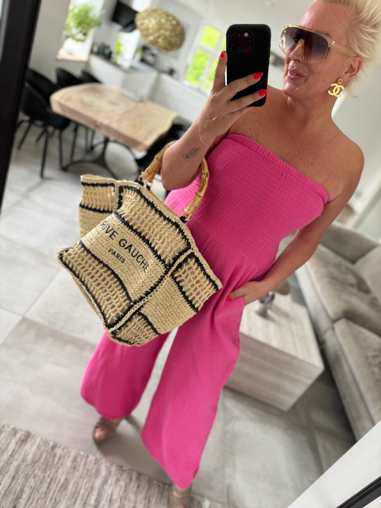 By Engbork Bali jumpsuit pink