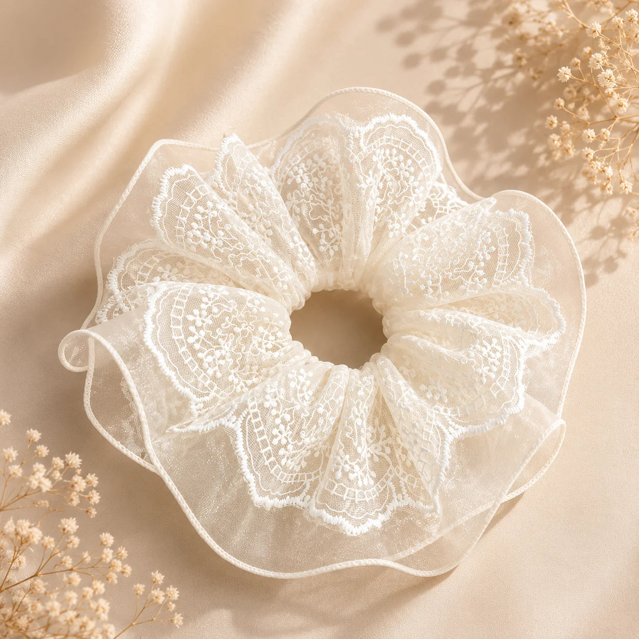 Namiso scrunchie Lunea offwhite