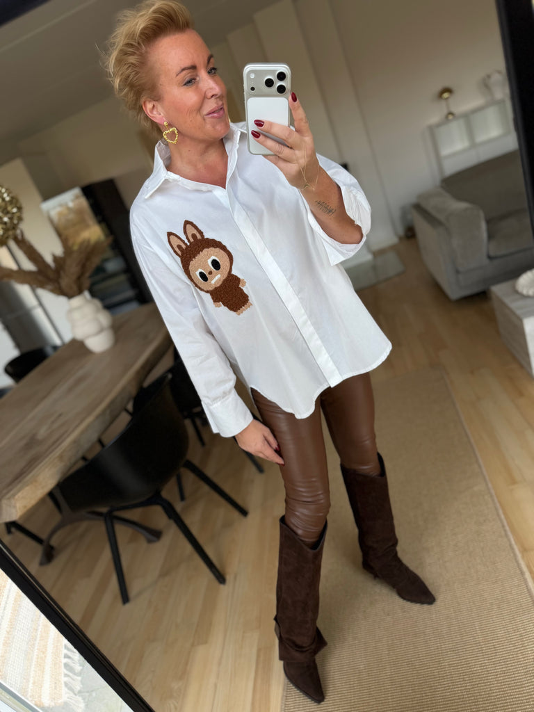 Boho Love B1286 skjorte La Bubu white