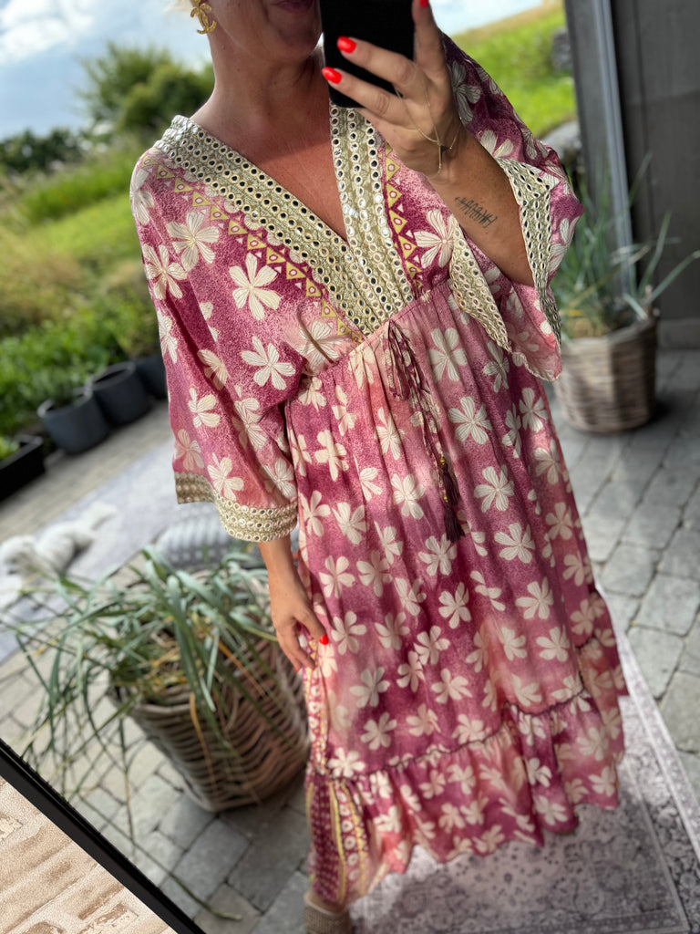 Boho Love B1260 Boho kjole purple