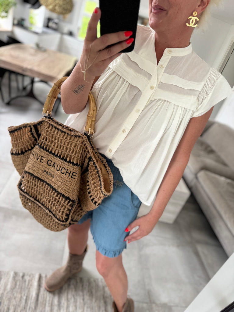 Boho Love B1245 shirt white