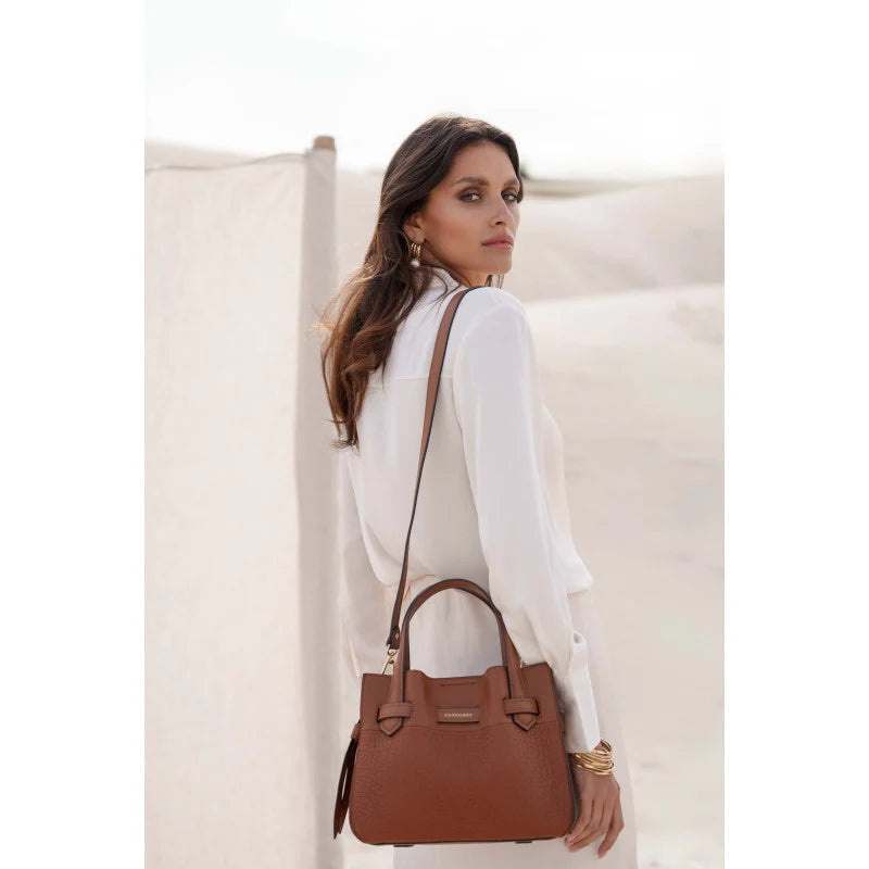 Pourchet Paris 20031 Blossom handbag M camel