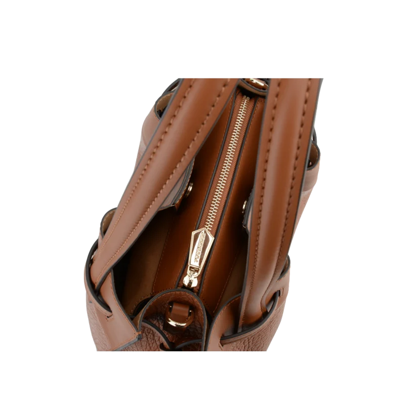 Pourchet Paris 20032 Blossom handbag L camel