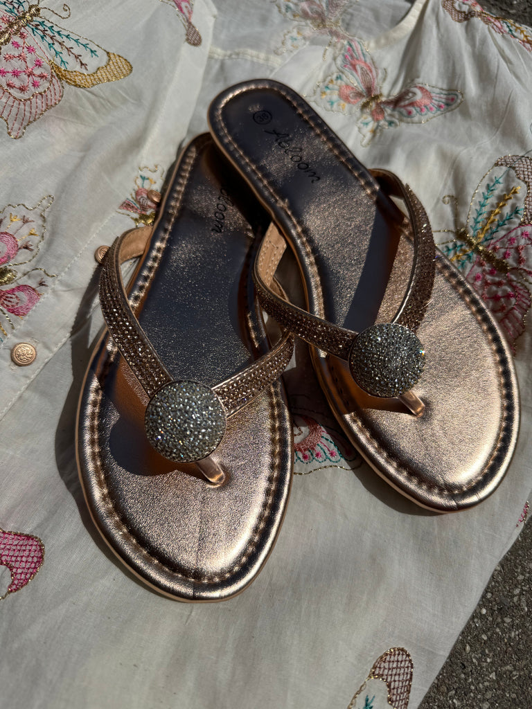 Qnuz 7739 Stasia slippers strass silver