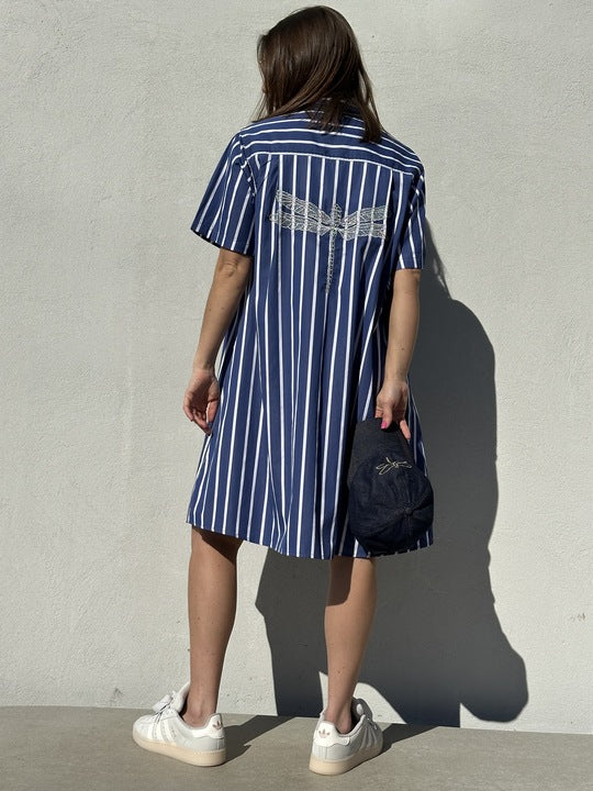 Gaspar 2601714 Nice poplin short dress