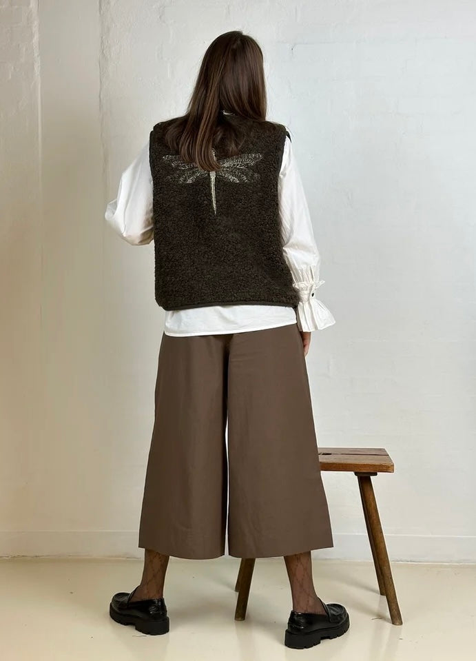 Gaspar 2510301 Duffy waistcoat brown