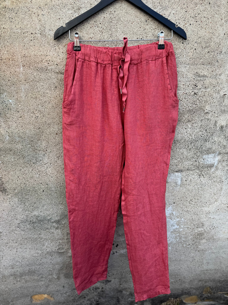 Boho Love Abigail bukser hør peber