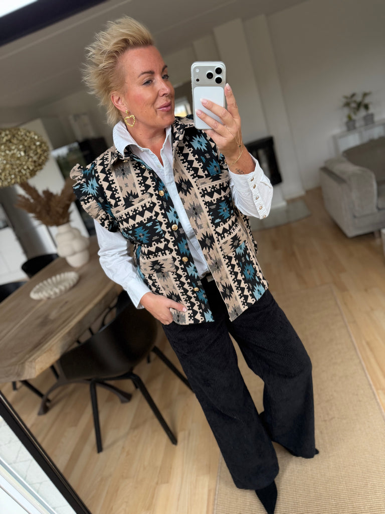 Gaspar 2510314 Toronto waistcoat blue