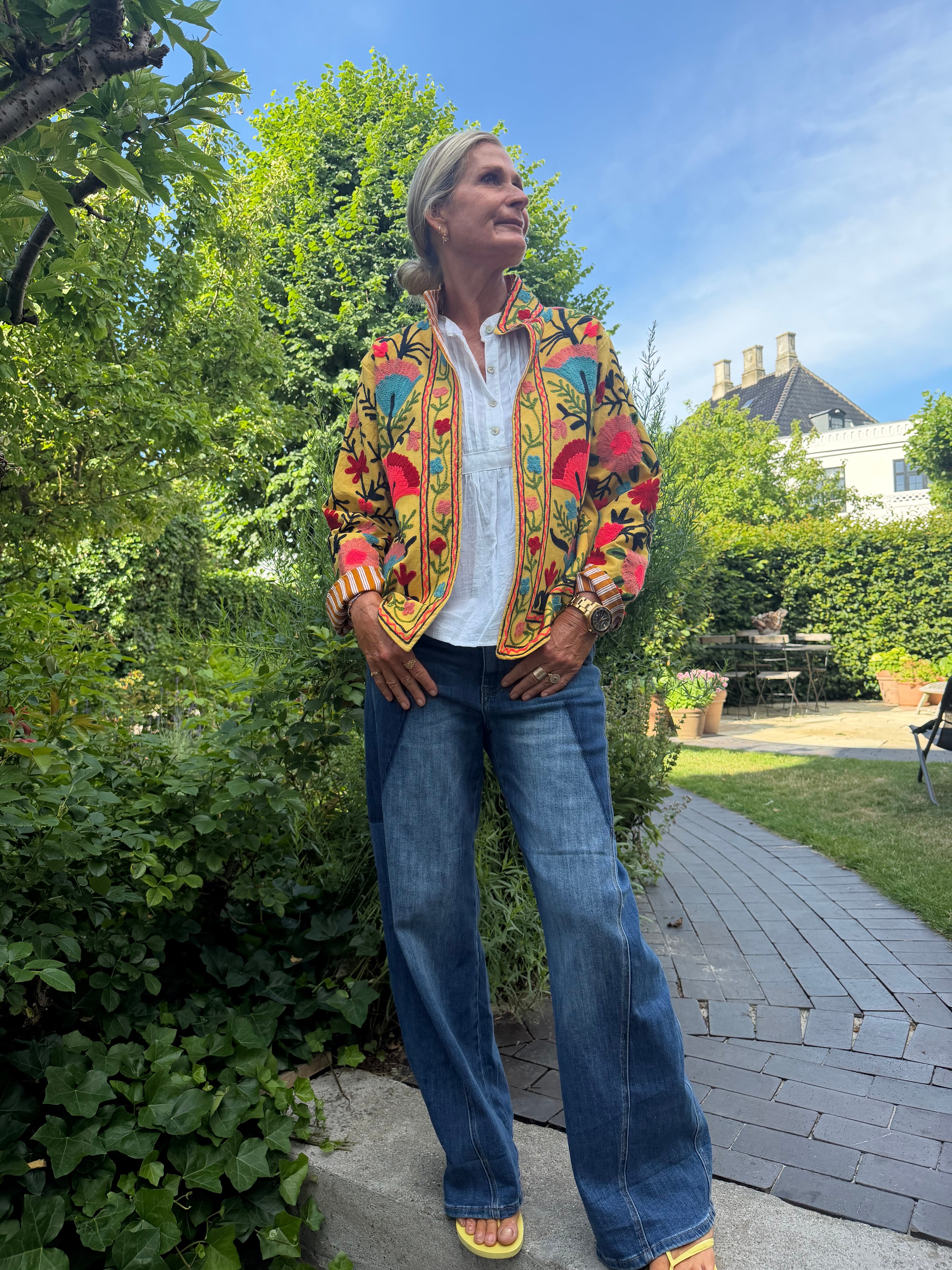 CABANA Living Paloma jacket short yellow