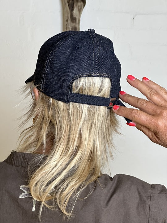 Gaspar 2501101 Denim cap blue